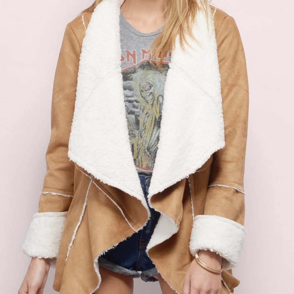 Somedays lovin sherpa jacket